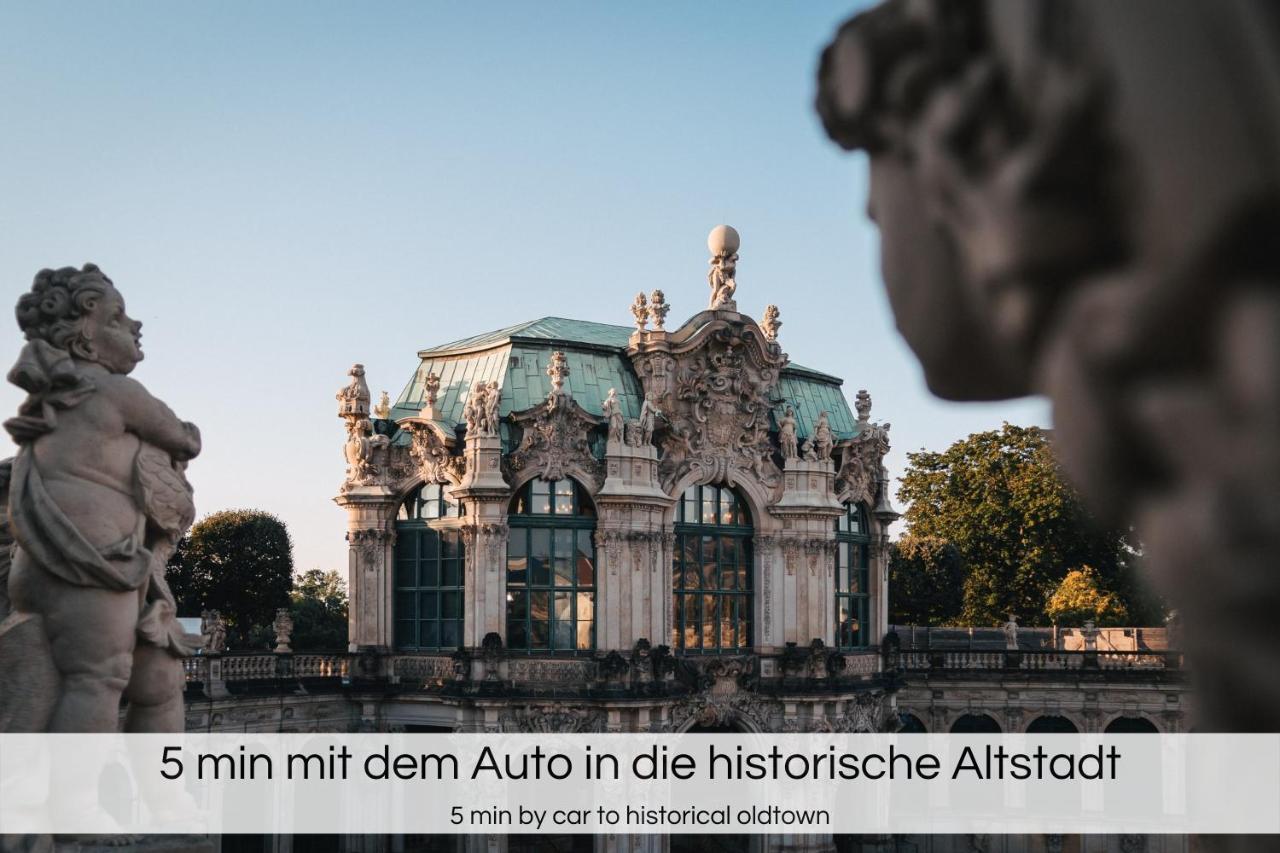 "Gruene Oase" - Naehe Altstadt - Garage - Ruhig - Nespresso Drezno Zewnętrze zdjęcie