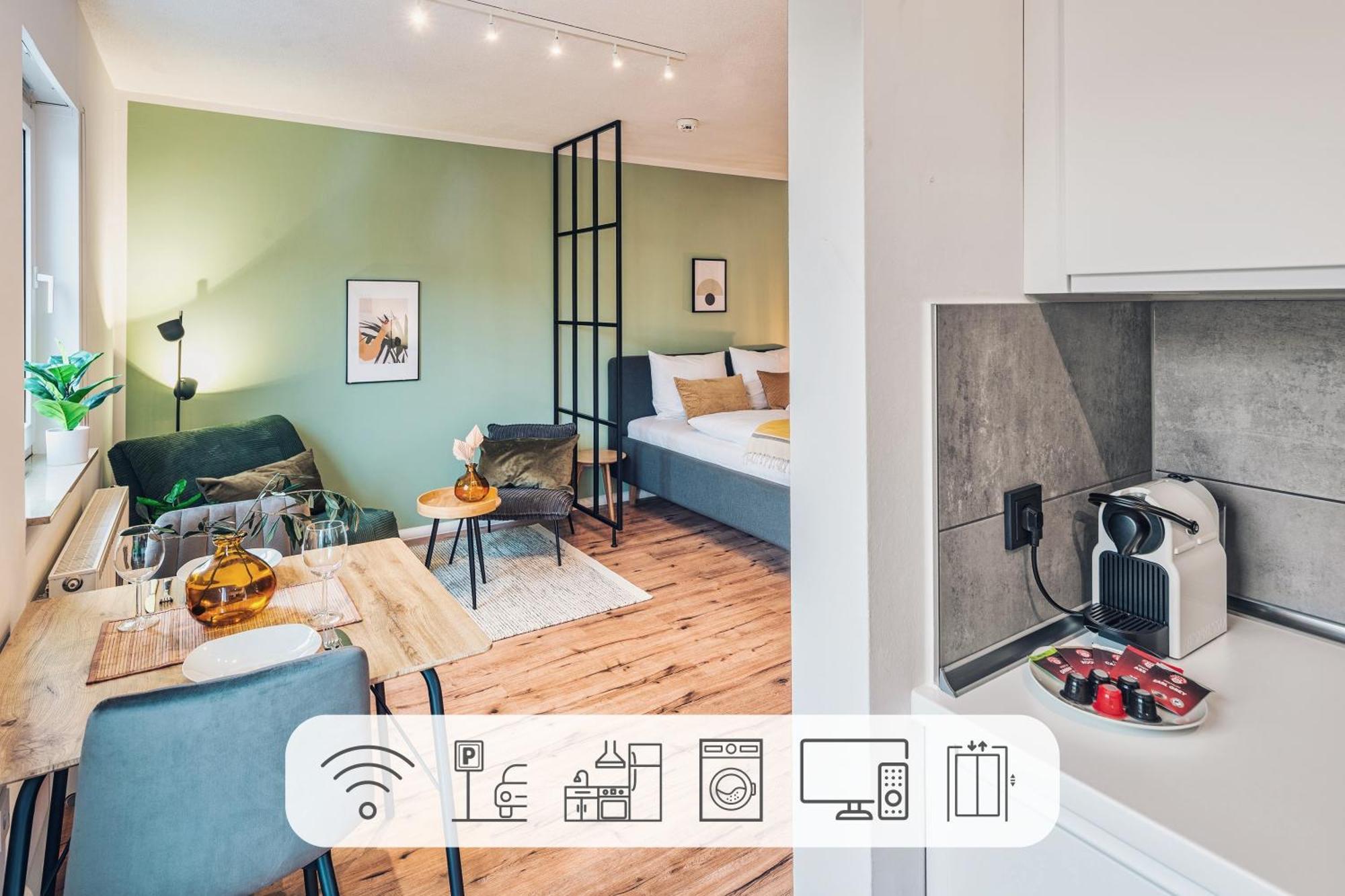 "Gruene Oase" - Naehe Altstadt - Garage - Ruhig - Nespresso Drezno Zewnętrze zdjęcie